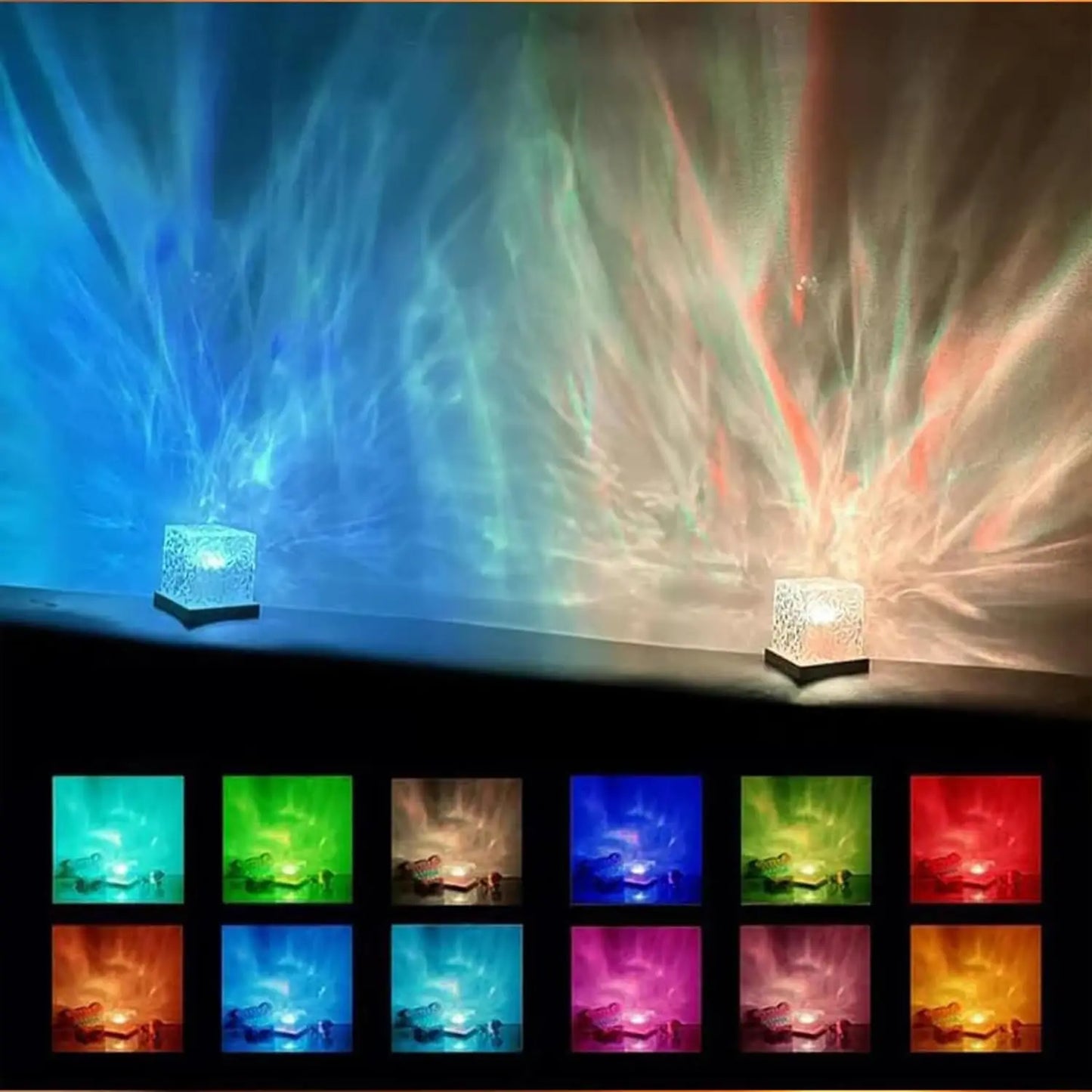 Projector Night Light Multiple Colours