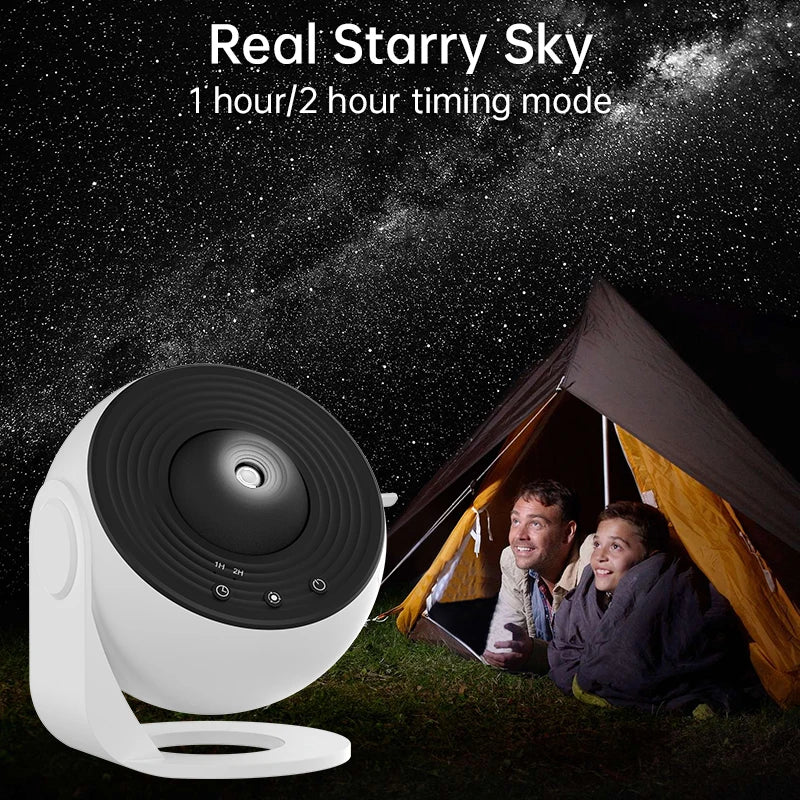 Galaxy Projector Projector | Home Planetarium -12 Discs - 1 or 2 hour Timing Modes