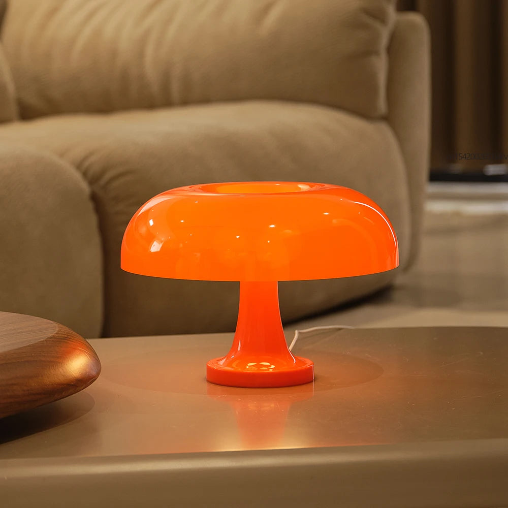 Classic Mushroom Table Lamp: Bauhaus Design Night Light