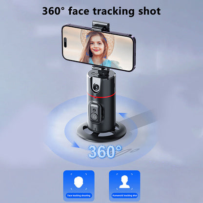 Auto Face Tracking Tripod with Remote – 360° Rotation Phone Holder