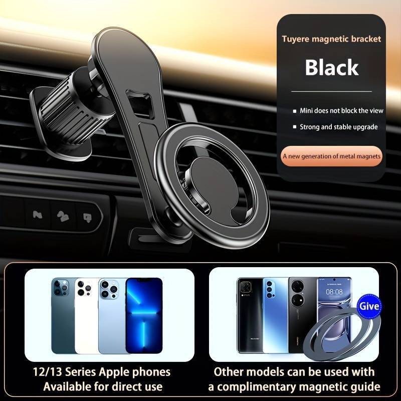  iPhone 15/14/13 Pro Max Magnetic Car Phone Holder Mount - MagSafe